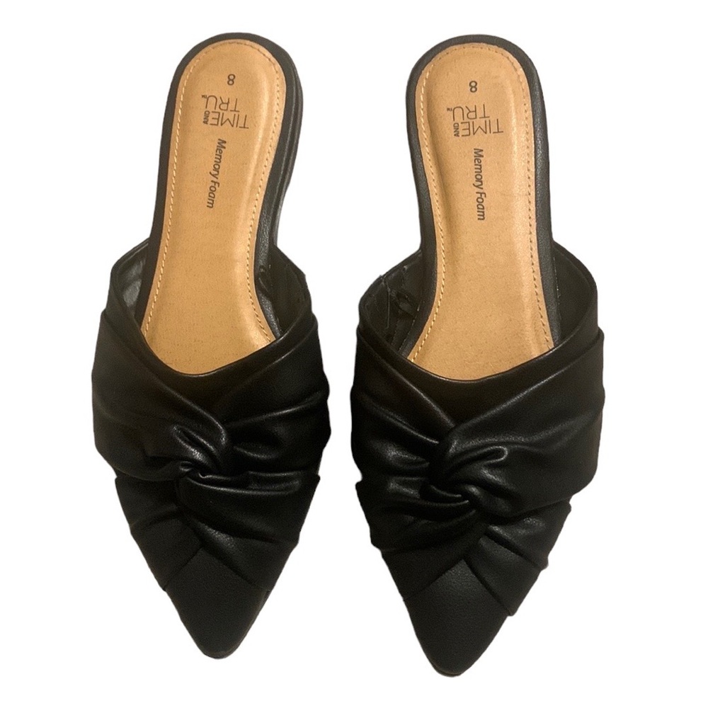 Black Memory Foam By Time And Tru 8 - image 1